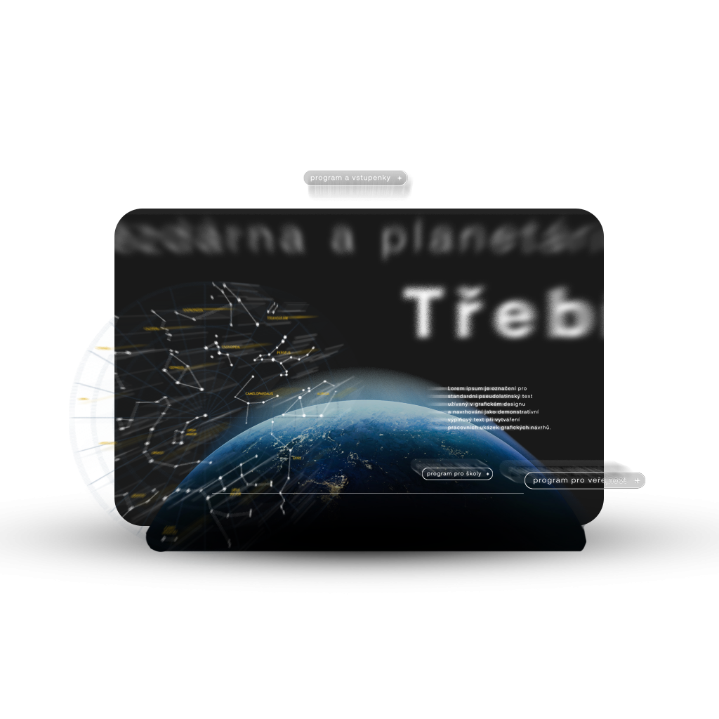 Web, který vám otevře vesmír