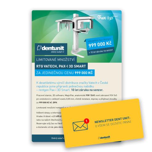 Produktový newsletter pro Dent Unit