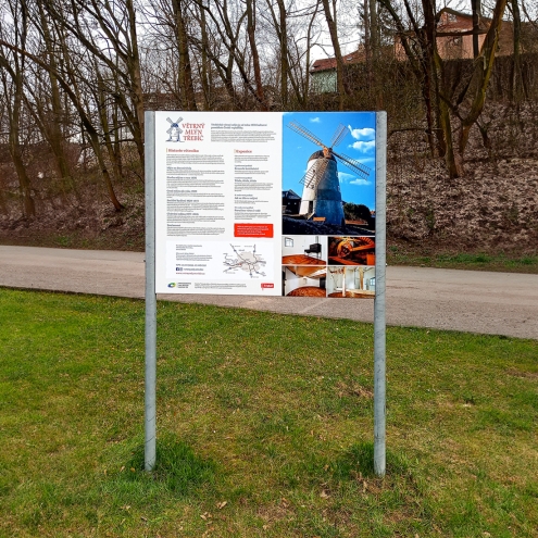 Panely pro naučné stezky