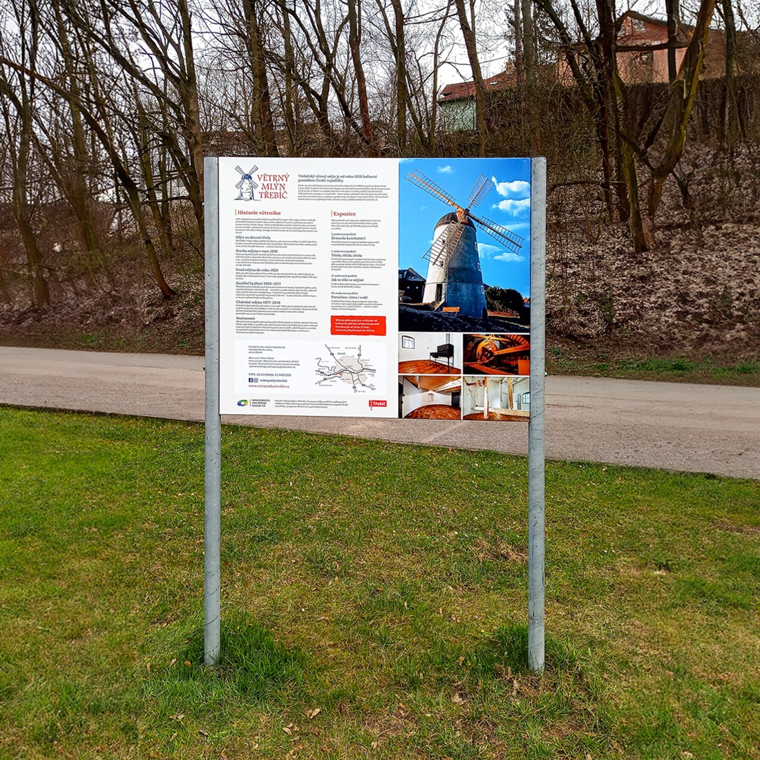 Panely pro naučné stezky